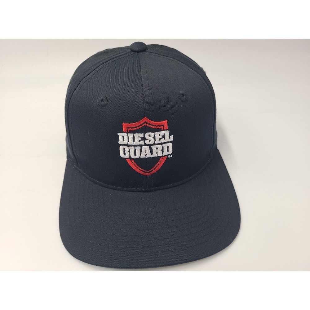 Vintage‎ Diesel Guard Yupoong Snapback Hat Cap Cotton Blend Gas Men Women Black